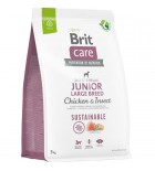 Brit Care Dog Sustainable Junior Large Breed 3 kg