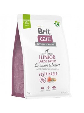 Brit Care Dog Sustainable Junior Large Breed 3 kg