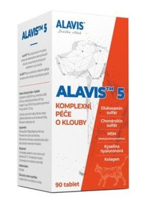 Tablety ALAVIS 5 kočka + pes - 90 tablet