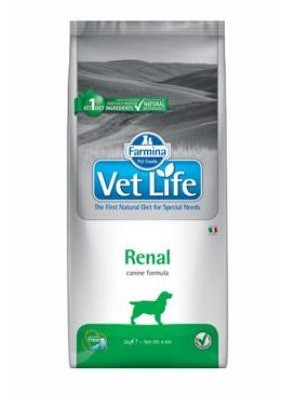 Vet Life Natural Canine Dry Renal 2 kg