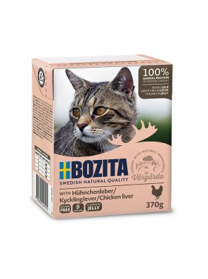 BOZITA kousky v želé s kuřecími játry - Tetra Pak - 370 g