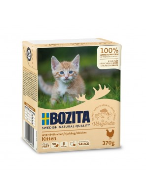 BOZITA Kitten kousky v omáčce s kuřecím - Tetra Pak 370 g