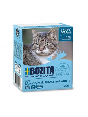 BOZITA kousky v želé s makrelou - Tetra Pak - 370 g