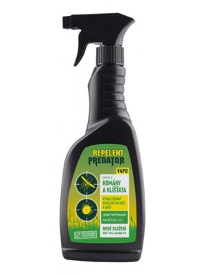 PREDATOR repelent mech. rozprašovač 16%DEET 500ml