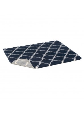 Vetbed protiskluz/Drybed Grafit+Růžové Srdce 150x100cm 2000g,30mm