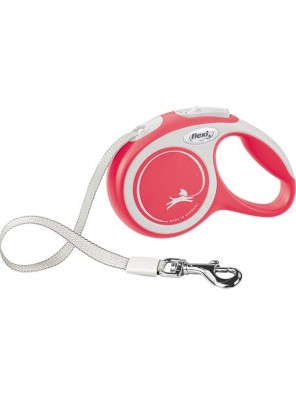 Flexi New Comfort XS pásek 3 m červené 12 kg Flexi New Comfort XS pásek 3 m červené 12 kg