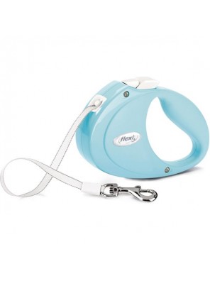 Flexi Puppy pásek 2 m sv. modré 12 kg