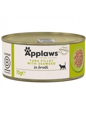 Konzerva APPLAWS Cat Tuna Fillet & Seaweed - 70 g Konzerva APPLAWS Cat Tuna Fillet & Seaweed - 70 g