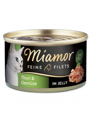 Konzerva Miamor Feine Filets Adult tuňák se zeleninou v želé 100g Konzerva Miamor Feine Filets Adult tuňák se zeleninou v želé 100g