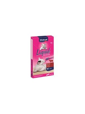Vitakraft snack cat Liguid hovězí + inulin 6 x 15 g Vitakraft snack cat Liguid hovězí + inulin 6 x 15 g