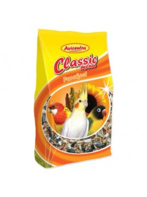 Krmivo AVICENTRA standart pro malé papoušky - 500 g