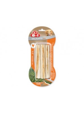 Pochoutka 8in1 Delights kost žvýkací 3ks