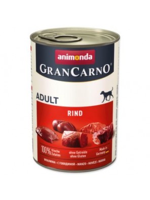 Konzerva Animonda Gran Carno Adult hovězí 400g Konzerva Animonda Gran Carno Adult hovězí 400g