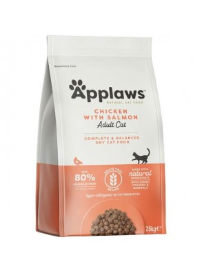Krmivo APPLAWS Dry Cat Chicken & Salmon - 7.5 KG
