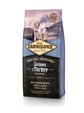 Carnilove Dog Salmon & Turkey for Puppies 12kg Carnilove Dog Salmon & Turkey for Puppies 12kg
