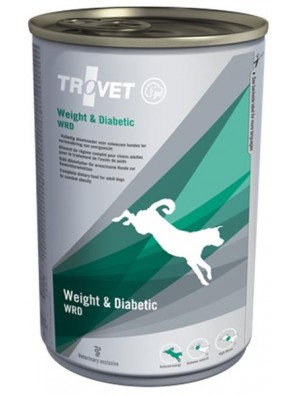 Trovet Canine WRD Weight Diabetic konzerva 400 g Trovet Canine WRD Weight Diabetic konzerva 400 g