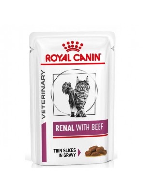 Royal Canin VD Cat kaps. Renal with beef 12 x 85 g