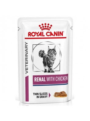 Royal Canin VD Cat kaps. Renal with chicken 12 x 85 g