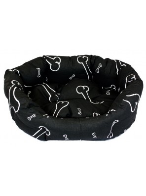 Pelech 8 hran bavl. Kost černo/bílý 60 cm Pelech 8 hran bavl. Kost černo/bílý 60 cm