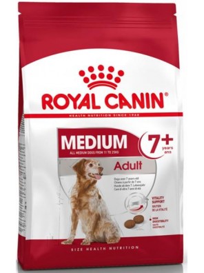 Royal Canin - Canine Medium Adult 7+ 4 kg