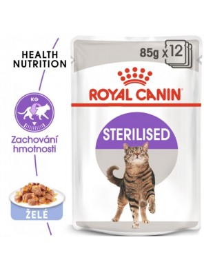 Royal Canin - Feline kaps. Sterilised Jelly 85 g Royal Canin - Feline kaps. Sterilised Jelly 85 g