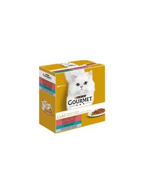 Gourmet Gold cat konz.-kousky se zel. Multipack 8 x 85 g Gourmet Gold cat konz.-kousky se zel. Multipack 8 x 85 g
