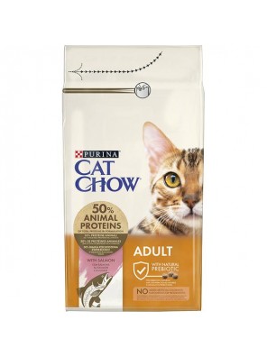 Purina Cat Chow Adult - losos 1,5 kg