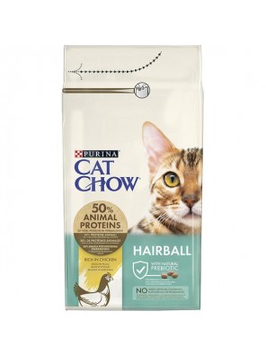 Purina Cat Chow Hairball Control - kuře 15 kg Purina Cat Chow Hairball Control - kuře 15 kg