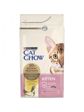Purina Cat Chow Kitten - kuře 1,5 kg Purina Cat Chow Kitten - kuře 1,5 kg