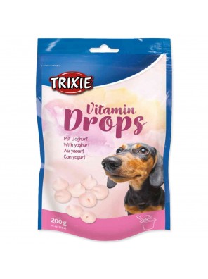 Pochoutka Trixie Dropsy vitaminové s jogurtem 200g Pochoutka Trixie Dropsy vitaminové s jogurtem 200g