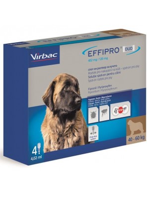Effipro Duo XL 402/120 mg spot-on 4 x 4.02 ml