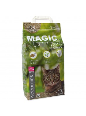 Kočkolit MAGIC CAT Litter Woodchips 10l - 4.3 kg
