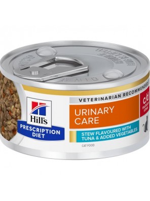 Hill's Prescription Diet Feline Stew c/d Urinary Stress tuňák a zelenina konzerva 82 g