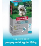 BAYER Advantix Spot-On pro psy 4 - 10 kg - 1 ml