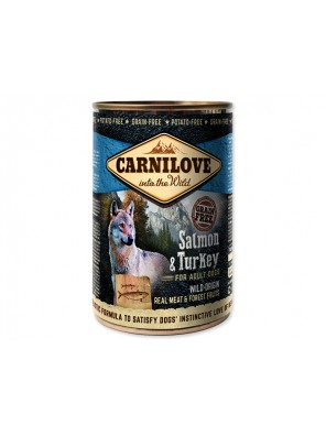 CARNILOVE Wild Meat Salmon & Turkey 400g
