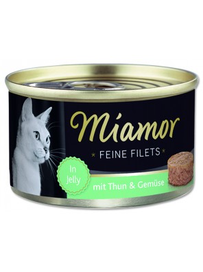 Konzerva MIAMOR Feine Filets tuňák + zelenina v želé - 100 g