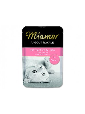 Kapsička MIAMOR Ragout Royale tuňák + kuře ve šťávě - 100 g