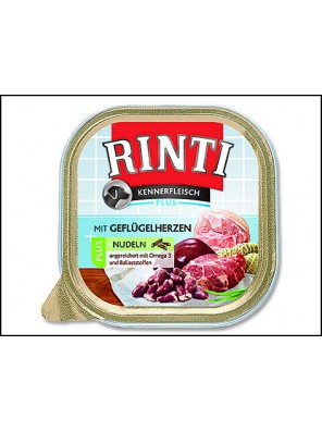 Vanička RINTI Kennerfleisch drůbeží srdíčka + nudle - 300 g