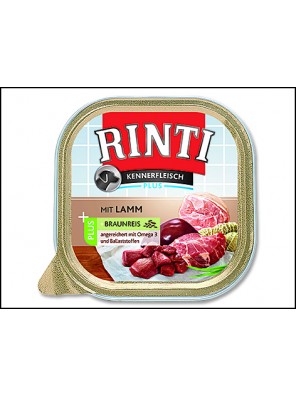 Vanička RINTI Kennerfleisch jehně + hnědá rýže - 300 g