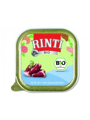 Vanička RINTI Bio drůbeží srdíčka - 150 g
