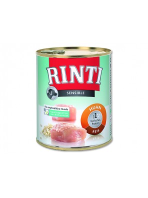 Konzerva RINTI Sensible kuře + rýže - 800 g