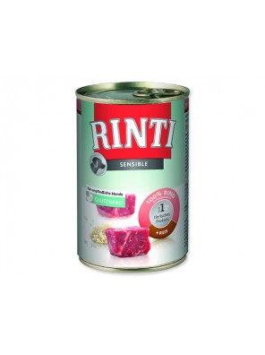 Konzerva RINTI Sensible hovězí + rýže - 400 g