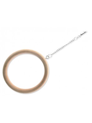 Hračka Bird Jewel houpačka dřevo kruh 15cm