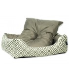 Sofa DOG FANTASY etno hnědé 90 cm