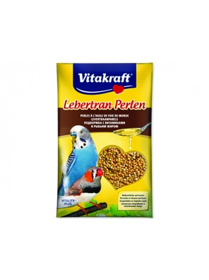 Lebertran Perls VITAKRAFT Sittich - 20 g Lebertran Perls VITAKRAFT Sittich - 20 g