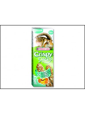 Tyčinky VERSELE-LAGA Crispy s exotickým ovocem pro křečky a veverky - 110 g