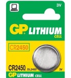 Baterie GP CR2450 LITHIUM