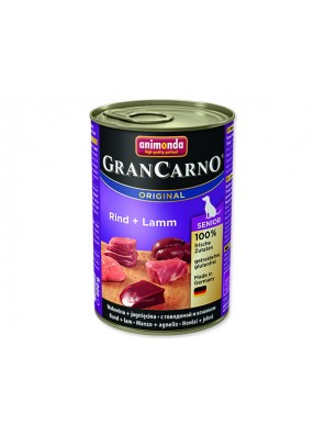 Konzerva ANIMONDA Gran Carno senior hovězí + jehně - 400 g