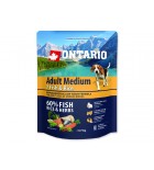 ONTARIO Adult Medium Fish & Rice - 0.75 kg