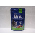 Kapsička BRIT Premium Cat Chicken Slices for Sterilised - 100 g